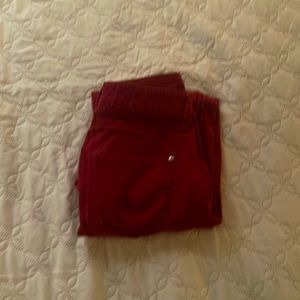Red jeans